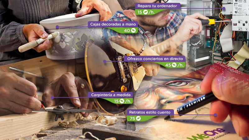 WeOne - Intercambia lo que sabes hacer